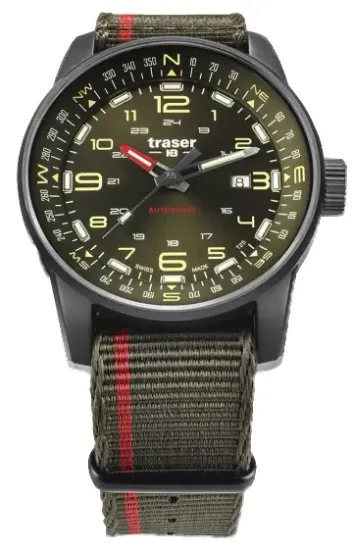 Швейцарские часы Traser P67 Diver Black 110456