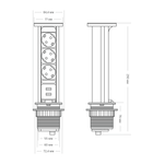 105W