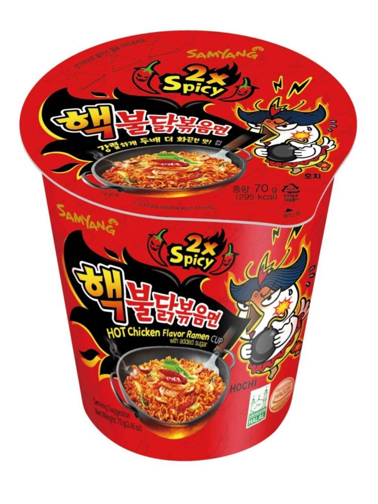 ЛапшаSamyang Острая курица 2xSpicy 70 г