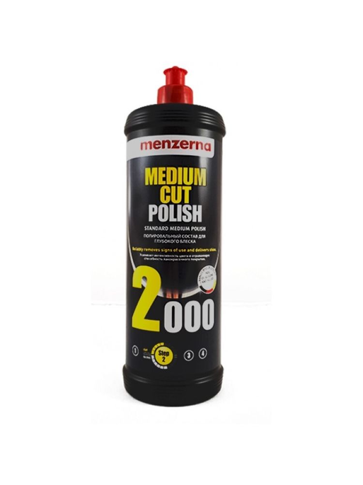 Menzerna Medium Cut Polish 2000 среднеабразивная полировальная паста, 1л