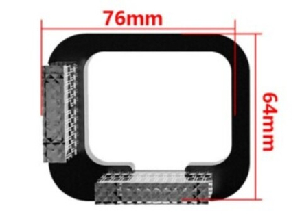 5D Маски (бленды) 1.5 дюйма с ангельскими глазками для matrix bi-led, 1 драйвер на 8 масок (комплект)
