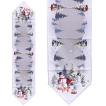 Дорожка на стол 40*174 см «Зимние забавы»