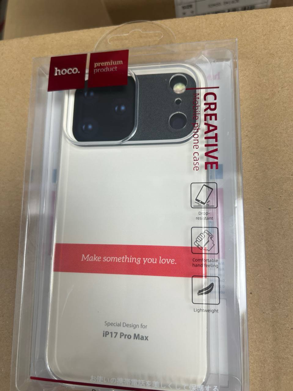 Чехол HOCO для iPhone 17 Pro Max