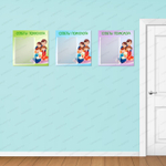 Табличка Советы психолога с карманом А4