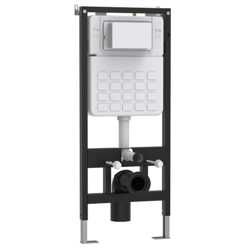 Система инсталляции WAVE без кнопки, ПНЕВМАТИКА 500 мм