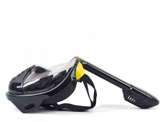 Маска полнолицевая Sargan Планета океан 2.0 черный/черный/желтый