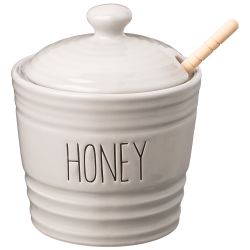 БАНКА ДЛЯ МЕДА КОЛЛЕКЦИЯ "CRYSTAL", 12,5Х10,5Х14 СМ