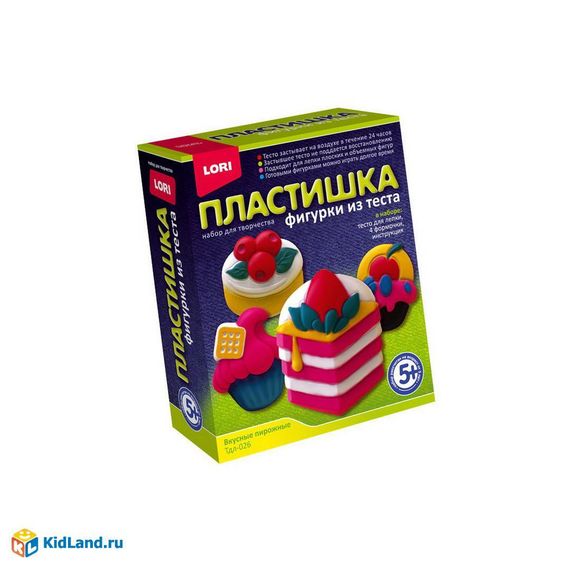 Plastilindən Fiqurlar Lori Heykəlciklər &quot;Вкусные пирожные&quot;