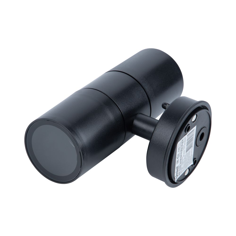 UUL-S22D-2x7W-GU10 IP65 BLACK Светильник уличный. под две лампы GU10. Архитектурный накладной. Корпус черный. TM Uniel