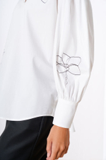 22328 Блузка женская (белый)