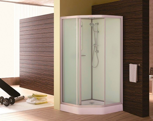 Душевая кабина Esbano (Эсбано) EST-100PR, с низким поддоном, 100х100х210