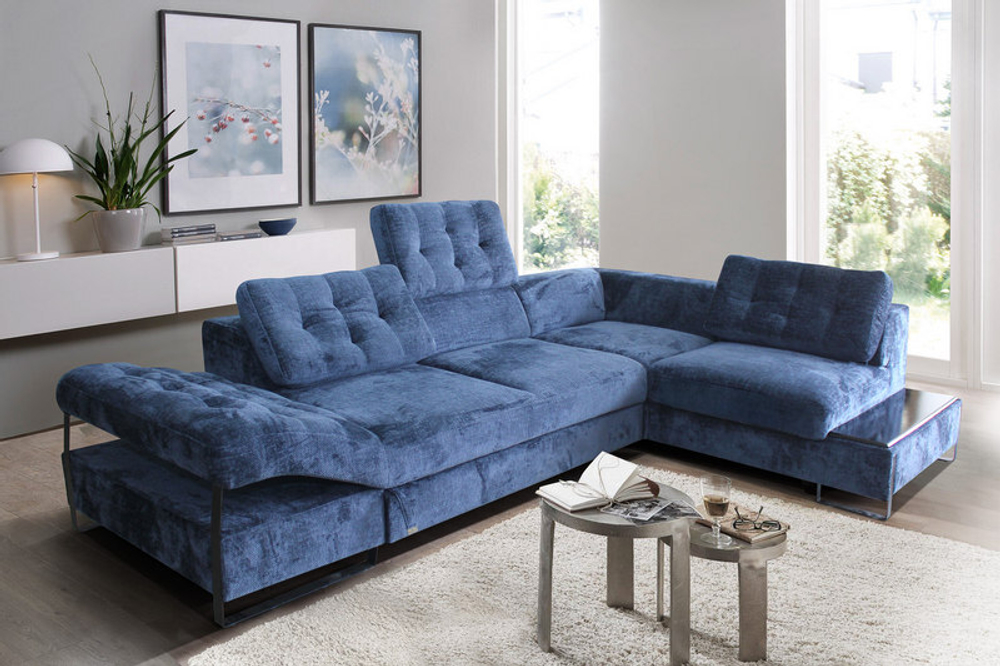 Шикарный угловой диван с музыкой Валенсия от SofTime приобрести в Крыму и Севастополе в mebelsouz.com