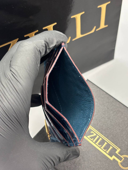 Картхолдер из кожи крокодила Zilli