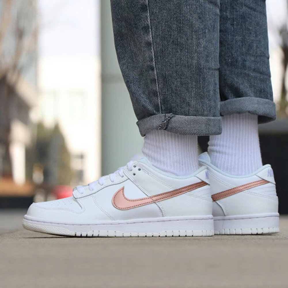 Nike Dunk Low White Pink GS