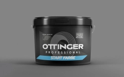 Краска-грунт дисперсионная акриловая OTTINGER Start Farbe Q3 интер. бел. 2.5л
