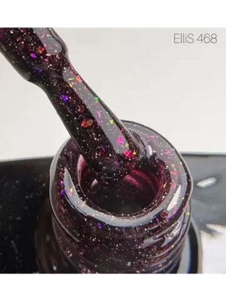 ElliS Disko Yukki 468 светоотражающий гель-лак,10мл