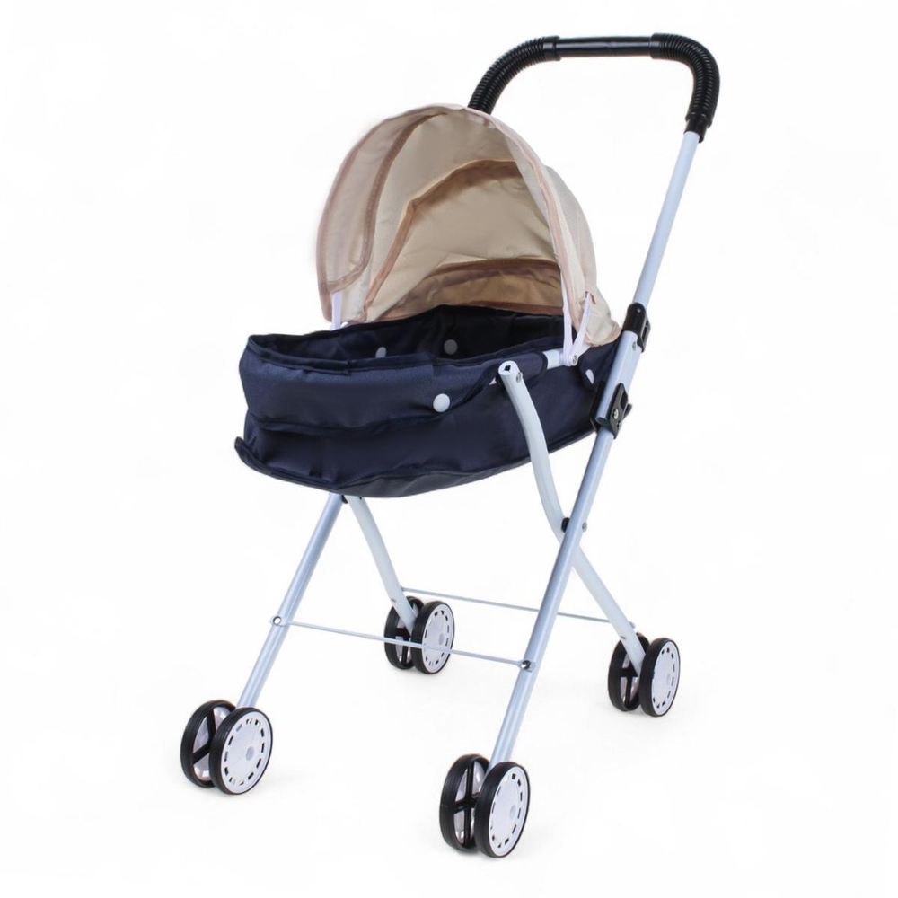 Коляска для кукол лежачая 26*48*52 см. пакет 918-12