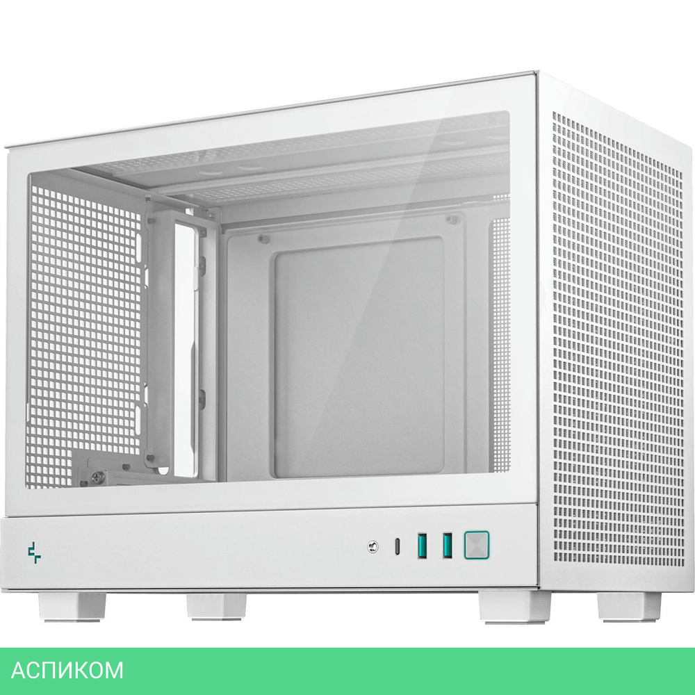 Корпус DeepCool CH160 WH без БП белый (R-CH160-WHNGI0-G-1)