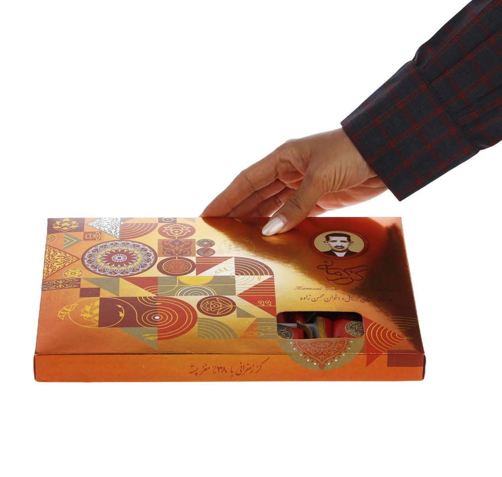 Иранский гяз Кермани фисташки 38% шафрановый (200 гр) набор 3 шт 20122028 Иран