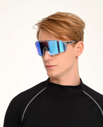 Спортивные очки с диоптриями GOG Prometheus / Photochromic Blue/Black / Reflex Blue