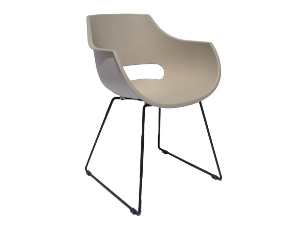 Стул  Soria серый/хром