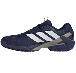 Мужские кроссовки теннисные Adidas Adizero Ubersonic 5 M Clay - dark blue/cloud white/cyber metallic
