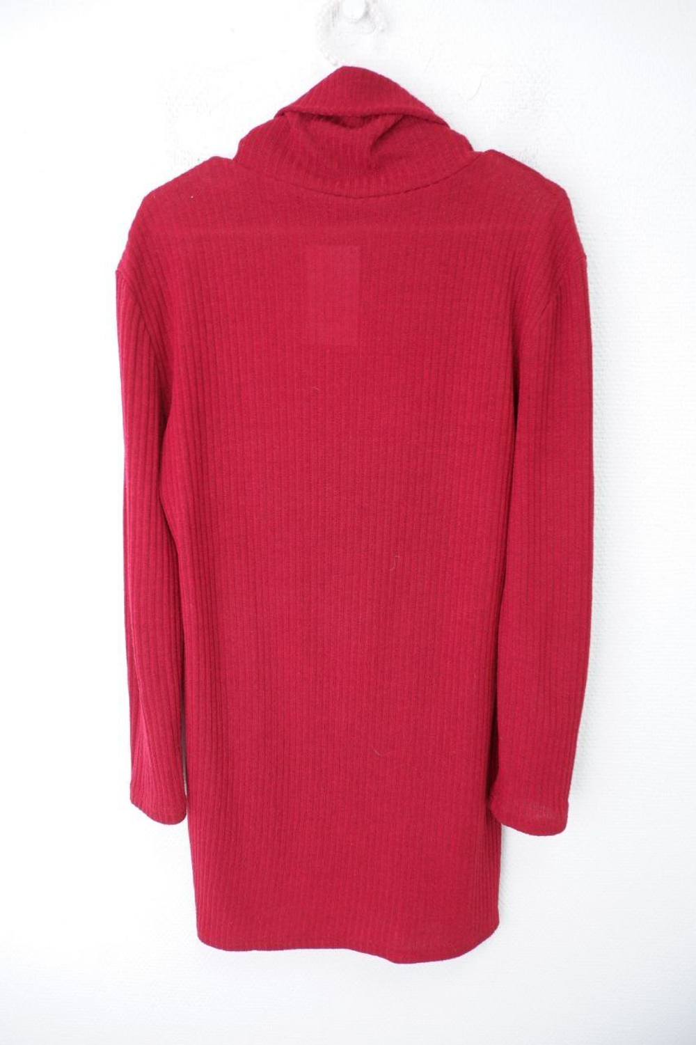 Платье-лапша бордо 46 размер