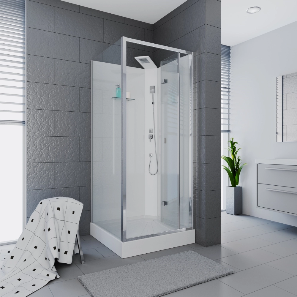 Кабина BELLA90T душевая без крыши Ceruttispa (90x90x215-225)