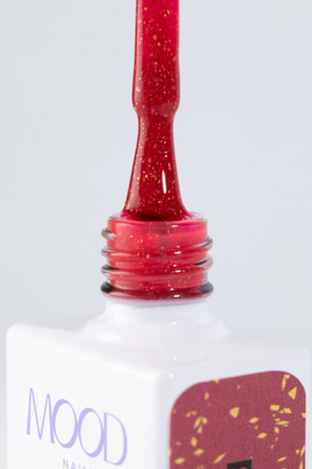 Гель-лак MOODNAIL Bit Red, 10г