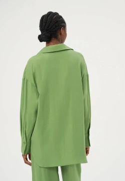 Удлинённая рубашка из модала