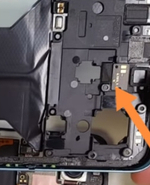 Xiaomi Redmi Note 14 4G (24117RN76E) / (24117RN76G) / (24117RN76O) - вспышка (фонарик) дачик задней крышки (ORIG-SP)