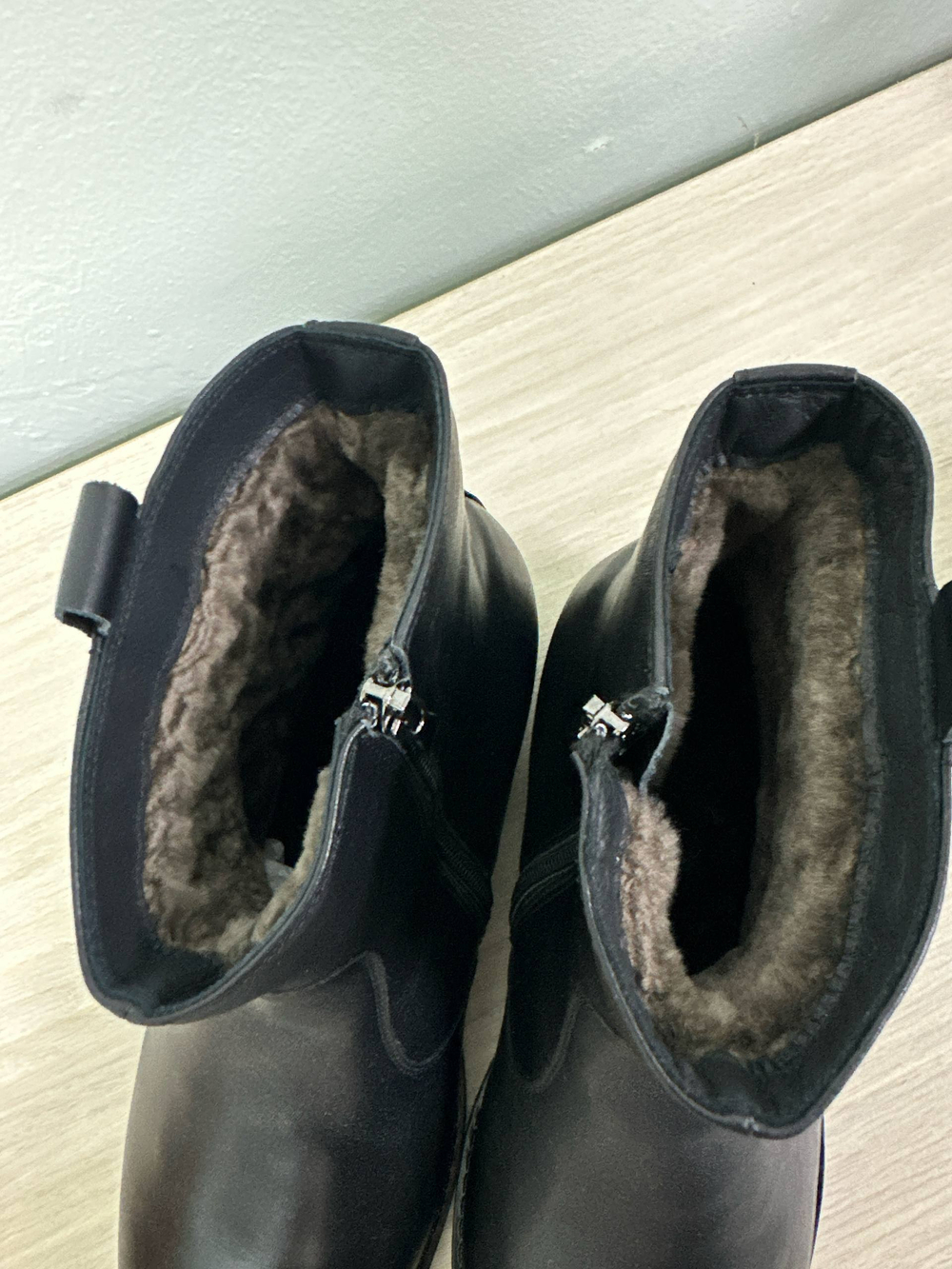 Ботинки мужские(мех) 42р уценка_1314