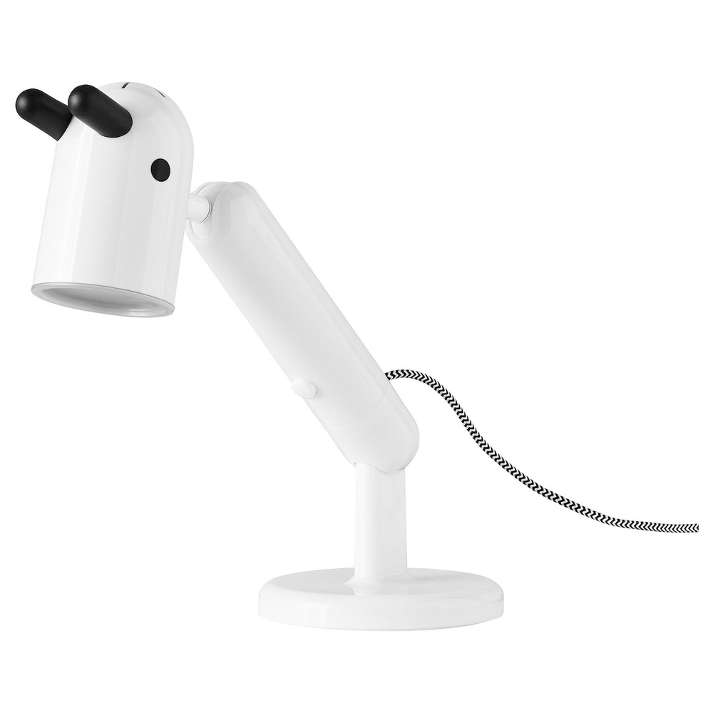 IKEA KRUX  (ИКЕА КРУКС)  -  Светодиодная настольная лампа, белый