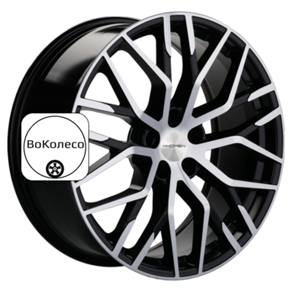 8,5x20/5x114,3 ET35 D60,1 KHW2005 (Toyota/Lexus) Black-FP Khomen Wheels