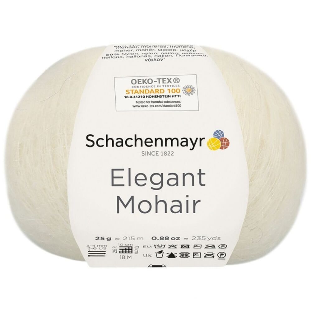 Пряжа Schachenmayr Elegant Mohair (02)