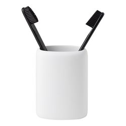 Стакан для зубных щеток Slim, белый