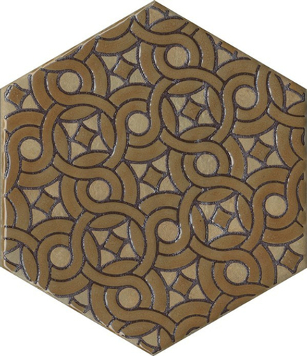 Декор Гроссето жёлтый (VT/A559/SG23039N)