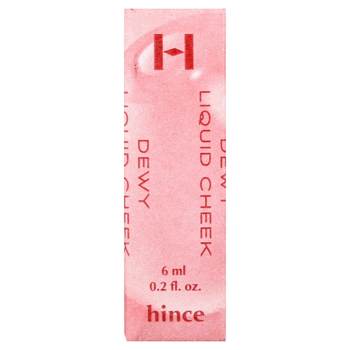 Hince, Dewy Liquid Cheek, жидкий крем для лица, LC005, красный, 6 мл (0,2 жидк. унции)