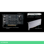 Плата расширения Asus HYPER M.2 X16 CARD V2