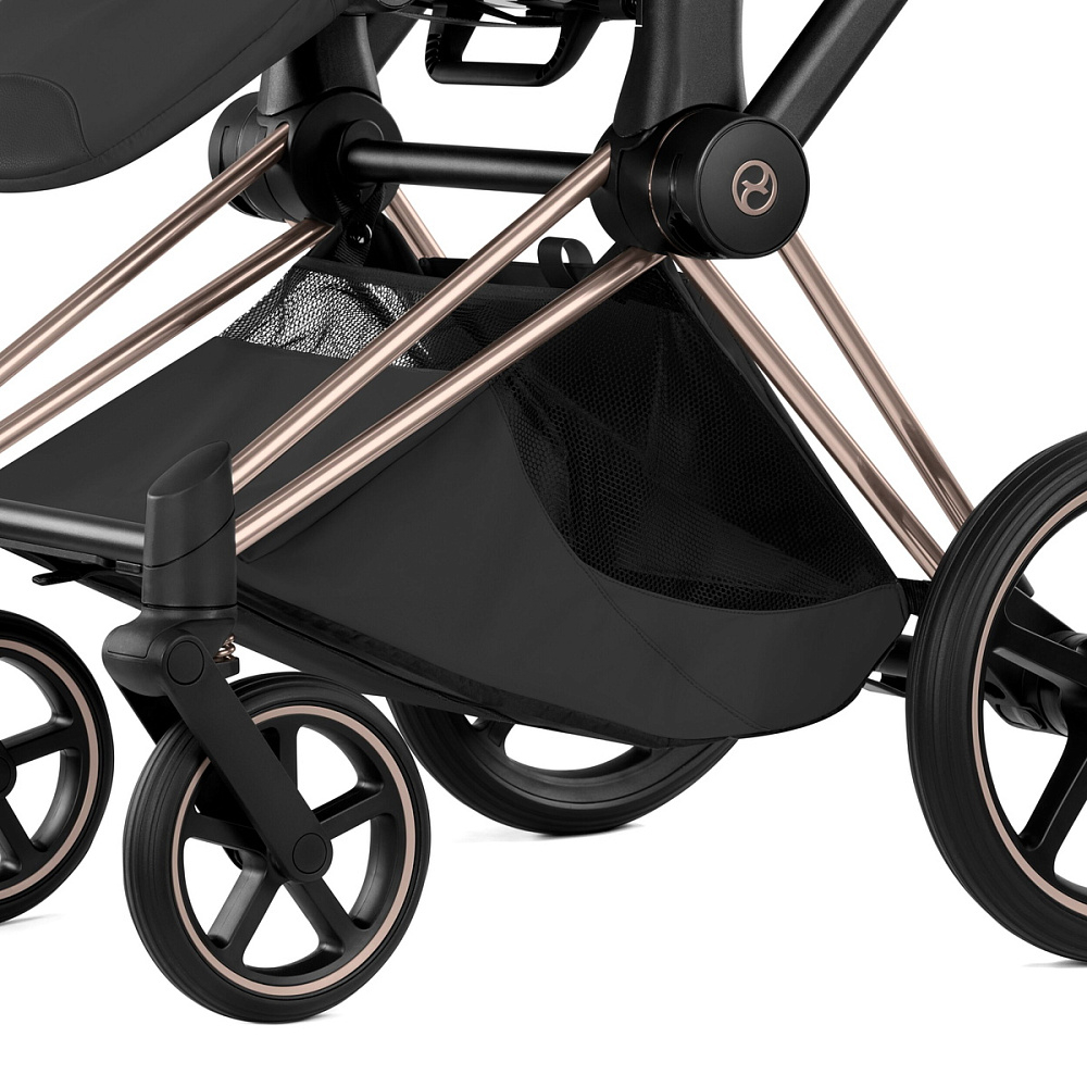Коляска Cybex Priam V Rosegold Style Collection 2 в 1 Sepia Black