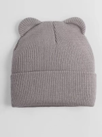 Шапка детская с ушками осенняя