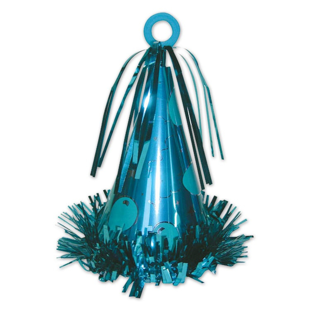 Грузик для шара Колпак 170гр (Голубой)