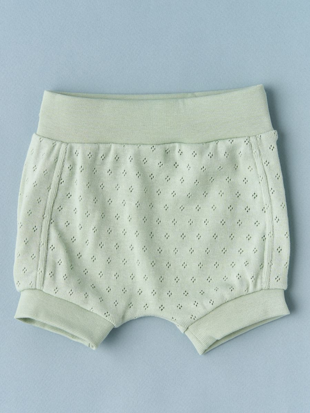 Боди "Дино" и шортики, Крем/ментоловый