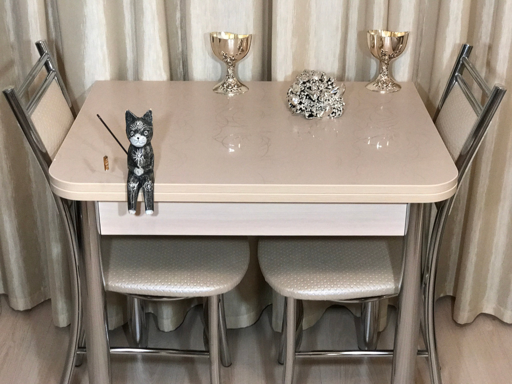Кухонный стол раскладной Wide beige