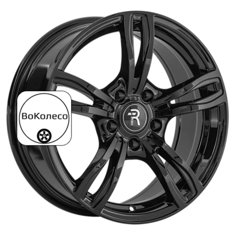 8x17/5x120 ET43 D72,6 B129 BK (конус, B640) Replay