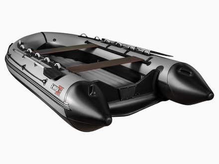 Лодка ПВХ X-River Grace Wind 420 НДНД красно-черный/фурнитура черная