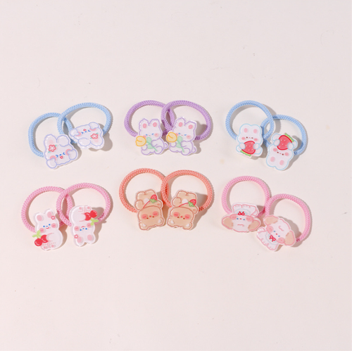 Резинки для волос "Acrylic Animal"