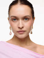 Серьги "Drop Pearl" Gold