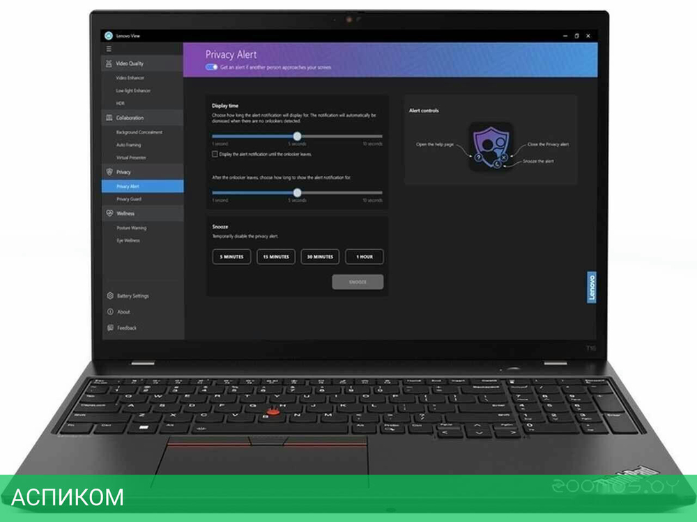 Ноутбук Lenovo ThinkPad T16 Gen 2 Intel 21HJS6SL00