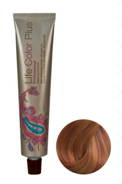 8.4 NEW светлый блондин медны  Life Color Plus.100мл